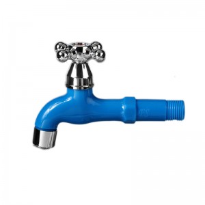 PP Cross Handle Faucet For Outdoor