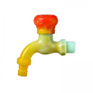 PP Colorful Short Plastic Faucet