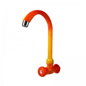 PP vertical kitchen faucet can be rotated 360°