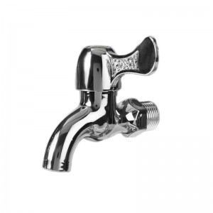 ABS electroplated silver mini bathroom faucet