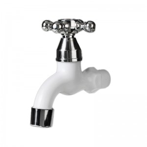 PP Cross Handle Faucet For Outdoor