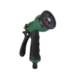 Green 8 function garden sprinkler water gun