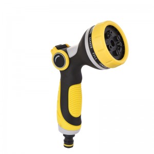 Lemon Yellow Thumb Push Garden Irrigation Sprinkler