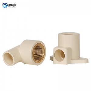 ASTM CPVC 2846 CPVC Elbow with Plate