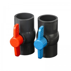U-PVC ball valves for agricultural irrigation