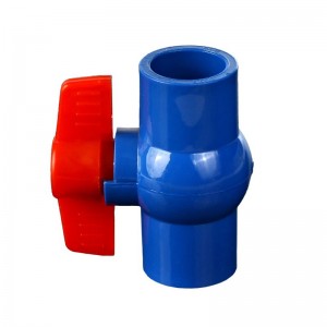 UPVC Ball Valve Pipe Fittings Irrigation Industry