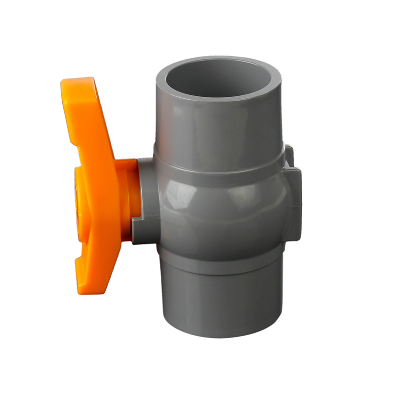 PVC ball valve with foot ship handle Featured Image
