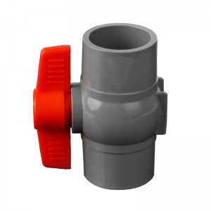 Dark Gray Ball Valve With Base