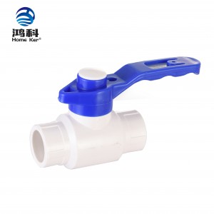 PVC Water Ball Valve Iron Handle Wholesale