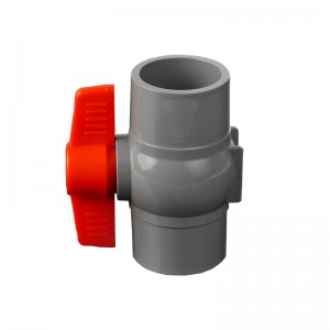 Dark Gray Ball Valve With Base