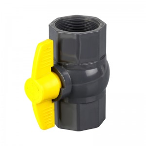 PVC Ball Valve Octagon Socket