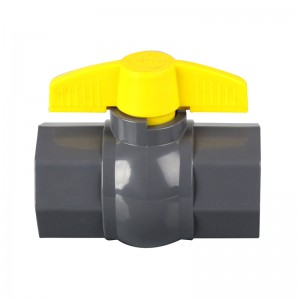 PVC Ball Valve Octagon Socket