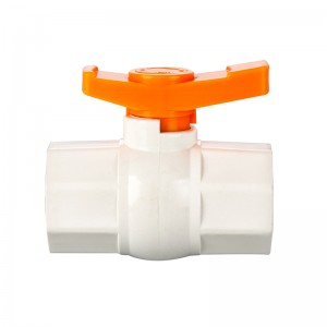 Compact PVC Ball Valve Threaded Interface