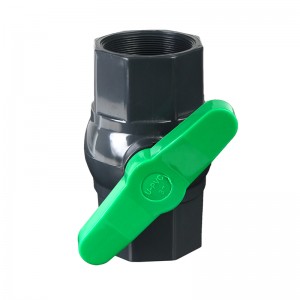Dark Gray Heavy Octagonal Ball Valve