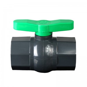 Dark Gray Heavy Octagonal Ball Valve