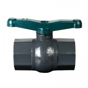 Dark Gray Heavy Octagonal Ball Valve