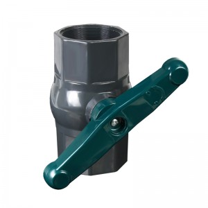 Dark Gray Heavy Octagonal Ball Valve