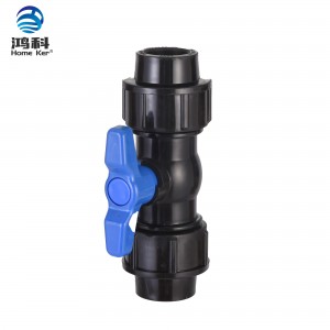 UPVC Double Union ball valve China Manufacture