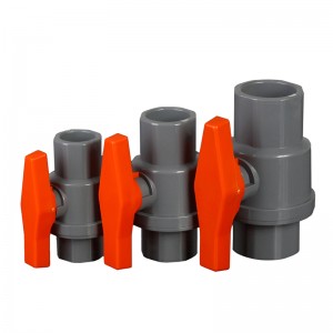 Plastic Two-Piece Ball Valve