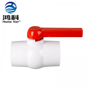Plastic Water Farmland Irrigation Ball Valve