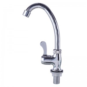 Single Hole Zinc Alloy Kitchen Faucet