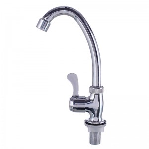 Single Hole Zinc Alloy Kitchen Faucet
