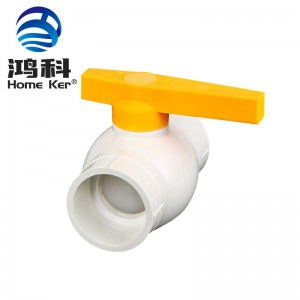 Hongke UPVC Float PVC True Union Ball Valves Plastic Water Valve