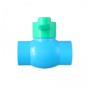 1/2″-4″ Inch Ball Valve Manual UPVC