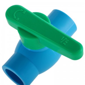 1/2″-4″ Inch Ball Valve Manual UPVC