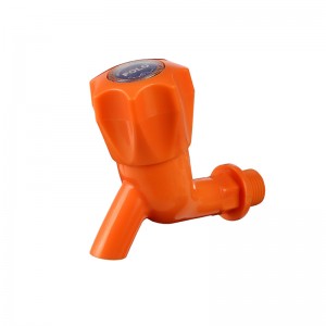 PP Water-Tap Single Cold Plastic Faucet Multi Color
