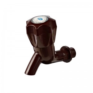 PP Water-Tap Single Cold Plastic Faucet Multi Color