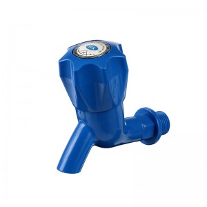 PP Water-Tap Single Cold Plastic Faucet Multi Color