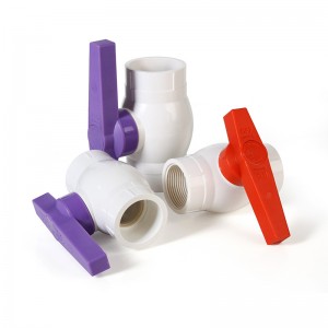 Pvc Milky White Ball Valve