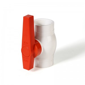 Pvc Milky White Ball Valve