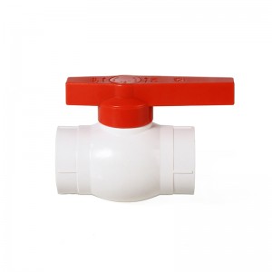 Pvc Milky White Ball Valve