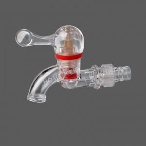 1/2″ PVC Plastic Transparent Faucet