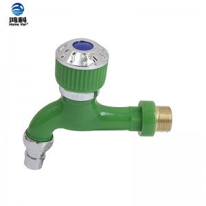 PP Outdoor Faucet With Iron Plated Brass Thread