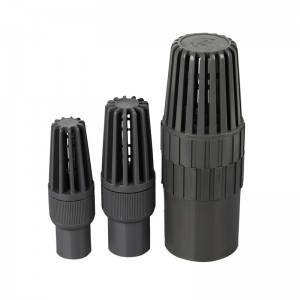 Plastic PVC Foot Valve With Strainer More Color Select