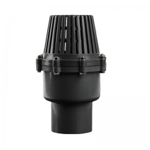 Plastic PVC Foot Valve With Strainer More Color Select