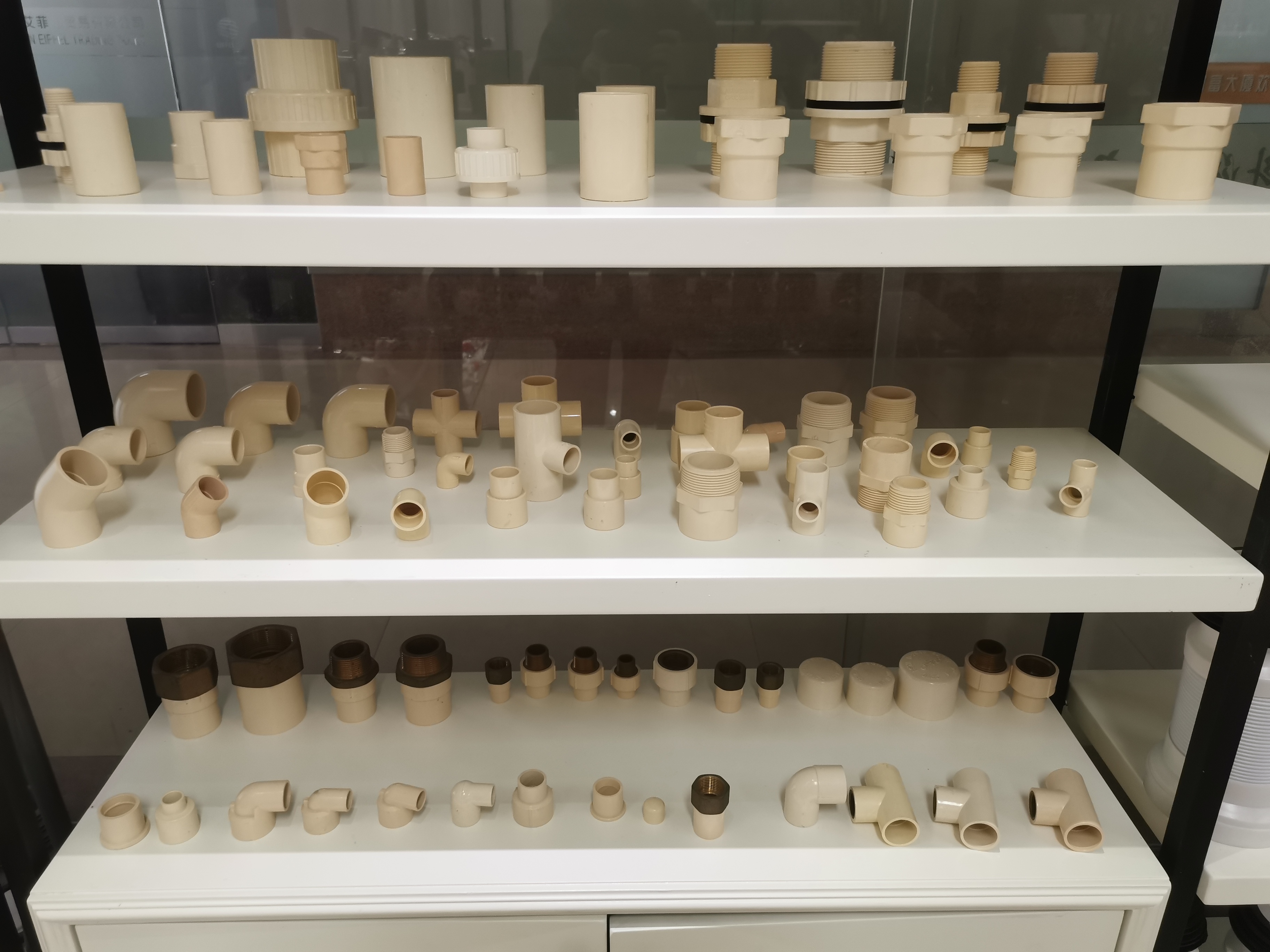 CPVC pipe fittings sample show