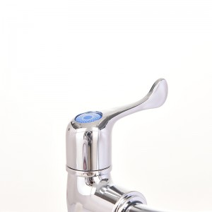 ABS electroplated silver built-in kitchen faucet